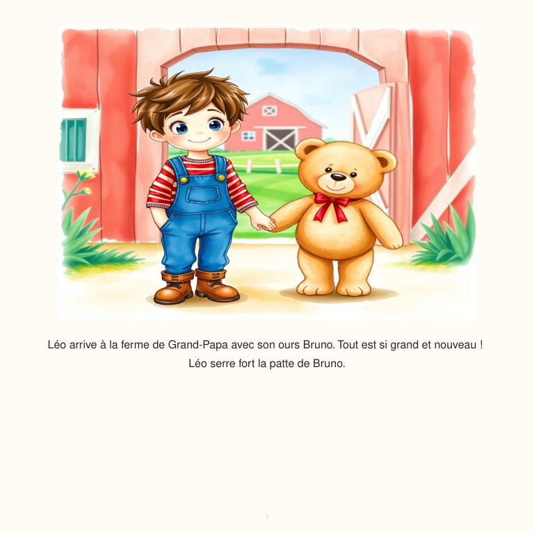 Page d'un livre illustré